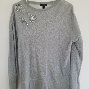 J Crew Embroidered Sweatshirt